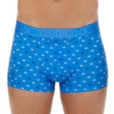 HOM Vauban blau/print boxershort