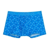 HOM Vauban blau/print boxershort