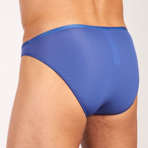 HOM Plumes blau männer slip