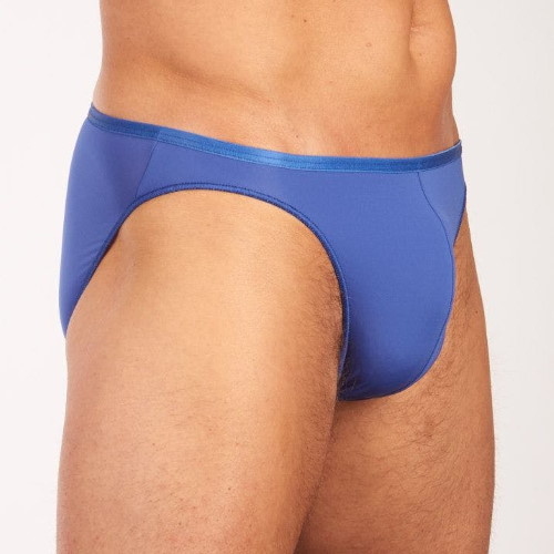 HOM Plumes blau männer slip