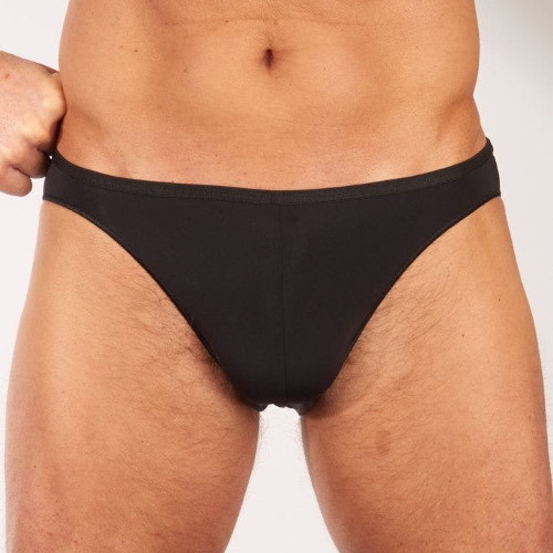 HOM Plumes schwarz männer slip