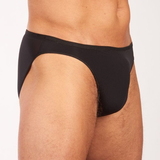 HOM Plumes schwarz männer slip