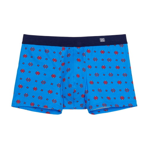 HOM Sugiton blau/print boxershort