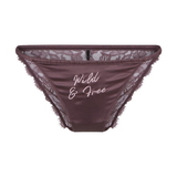 LingaDore Giraffe braun/print slip