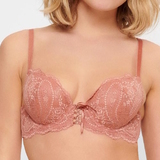 LingaDore Cedar Wood antique rose push up bh