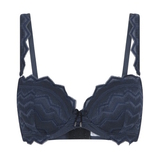 LingaDore Midnight Blue navy-blau push up bh