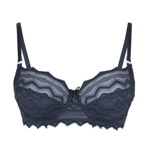 LingaDore Midnight Blue navy-blau nicht geformter bh