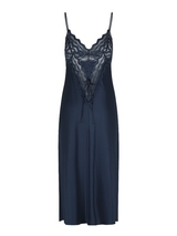 LingaDore Nacht Midnight Blue navy-blau slipdress