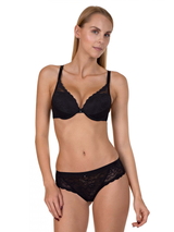 Lisca Evelyn schwarz push up bh
