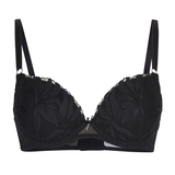 LingaDore Black Flower schwarz push up bh