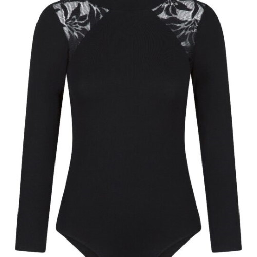 LingaDore Black Flower schwarz korselett