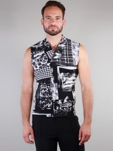 Peter Domenie 073 Fuel schwarz/weiß shirt