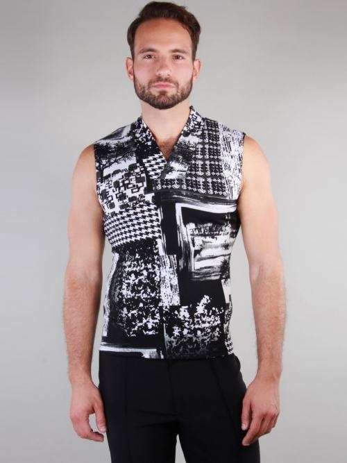 Peter Domenie 073 Fuel schwarz/weiß shirt