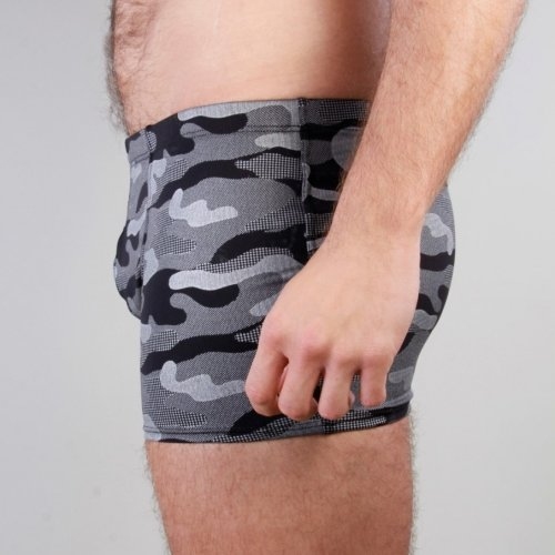 Peter Domenie 119-i Riot schwarz/grau boxershort