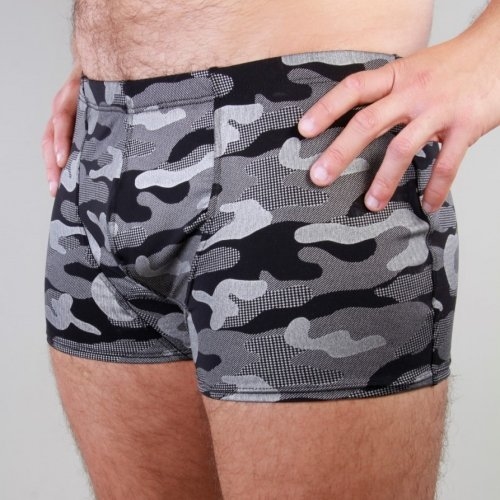 Peter Domenie 119-i Riot schwarz/grau boxershort