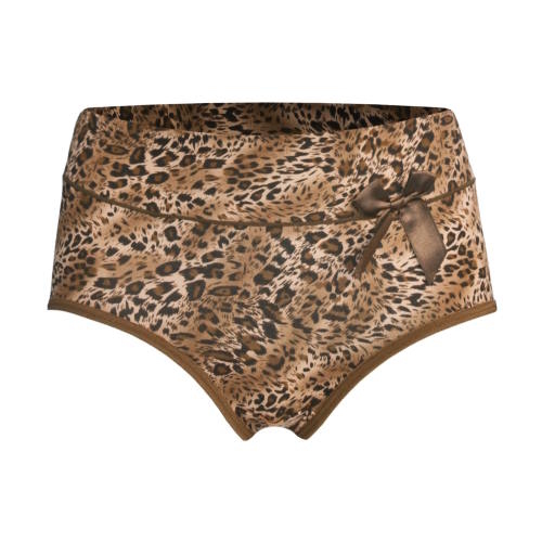 Gianvaglia Annimal braun/print slip