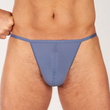 HOM Plume jeans blau männer string
