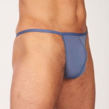 HOM Plume jeans blau männer string