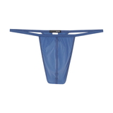 HOM Plume jeans blau männer string