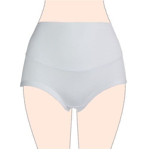 Gianvaglia Basic weiß hoher slip