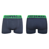 Gianvaglia Jax schwarz/grün sport boxershort