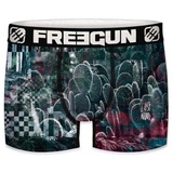 Freegun Cactussen grün/print sport boxershort