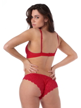 After Eden Daisy rot brasilianischer slip