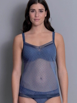 Rosa Faia Emily blau top