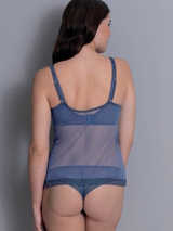Rosa Faia Emily blau top