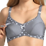 Anita Mutterschaft Polka Dot grau/weiß still-bh