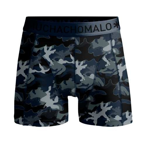 Muchachomalo Camo blau/print jungen boxershort