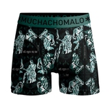 Muchachomalo Romans schwarz/turkis boxershort