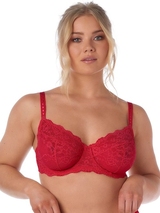 After Eden D-Cup & Up Nikki rot nicht geformter bh