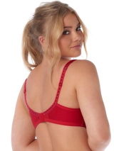 After Eden D-Cup & Up Nikki rot nicht geformter bh