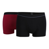 Bugatti Amsterdam schwarz/rot boxershort