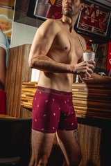 Zaccini Milkshake weinrot boxershort