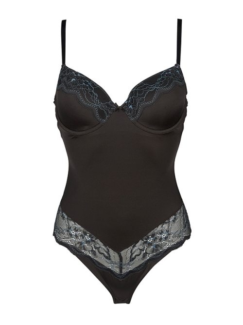 After Eden Moon dunkegrau korselett