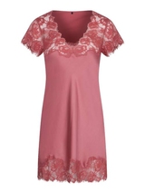 LingaDore Nacht Daily Satin pink nachtkleid