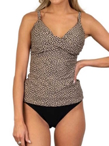 Bomain Ortac braun tankini set