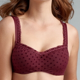 Marlies Dekkers Backstage Boudoir weinrot vorgeformter bh