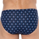 HOM Frioul navy-blau/print männer slip