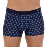HOM Frioul navy-blau/print boxershort
