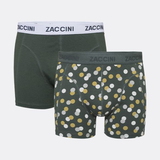 Zaccini Confetti khaki boxershort