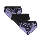 Zaccini Zebra schwarz/weiß hipster