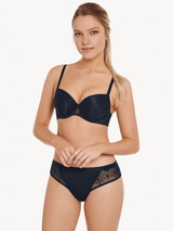 Lisca Ivonne anthrazit brasilianischer slip