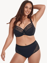 Lisca Ivonne anthrazit hoher slip