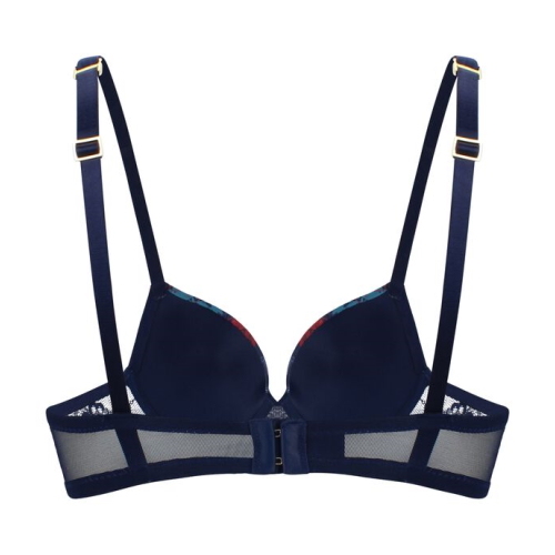 Sapph Ludivine navy-blau/pink vorgeformter bh