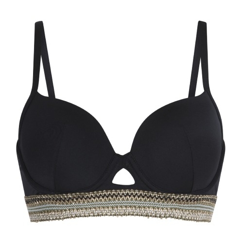 LingaDore Strand Jaimi schwarz gemoldefer bikini bh