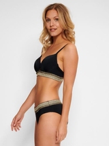 LingaDore Strand Jaimi schwarz gemoldefer bikini bh
