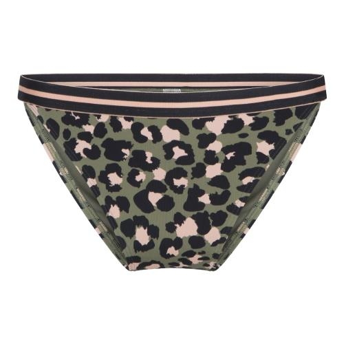 LingaDore Strand Black Panter animal print bikini slip